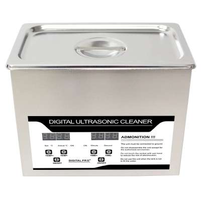 Ultrasonic Cleaner Solution Heated Ultrasonic Cleaner 5L for Jewelry Watch Cleaning Industry Heated Heater with Drainage