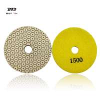 100mm wet flexible Concrete floor polishing Pads